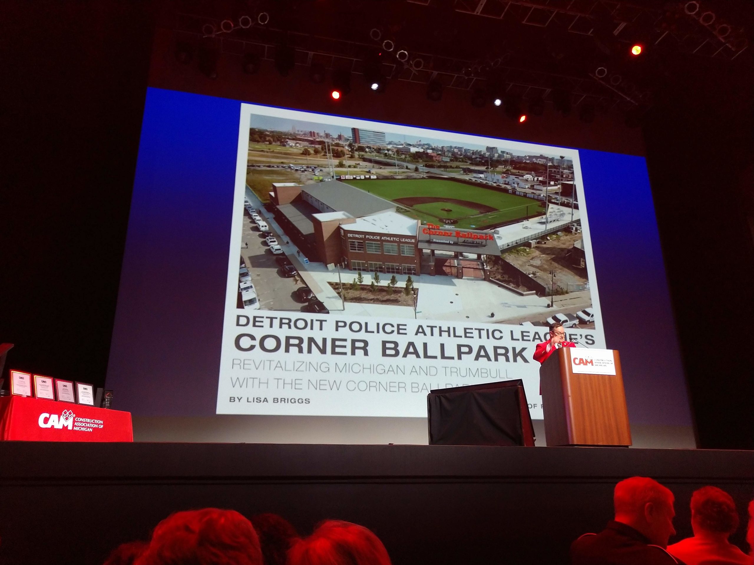 The Corner Ballpark Project is Recognized as a Special Project for 2018.