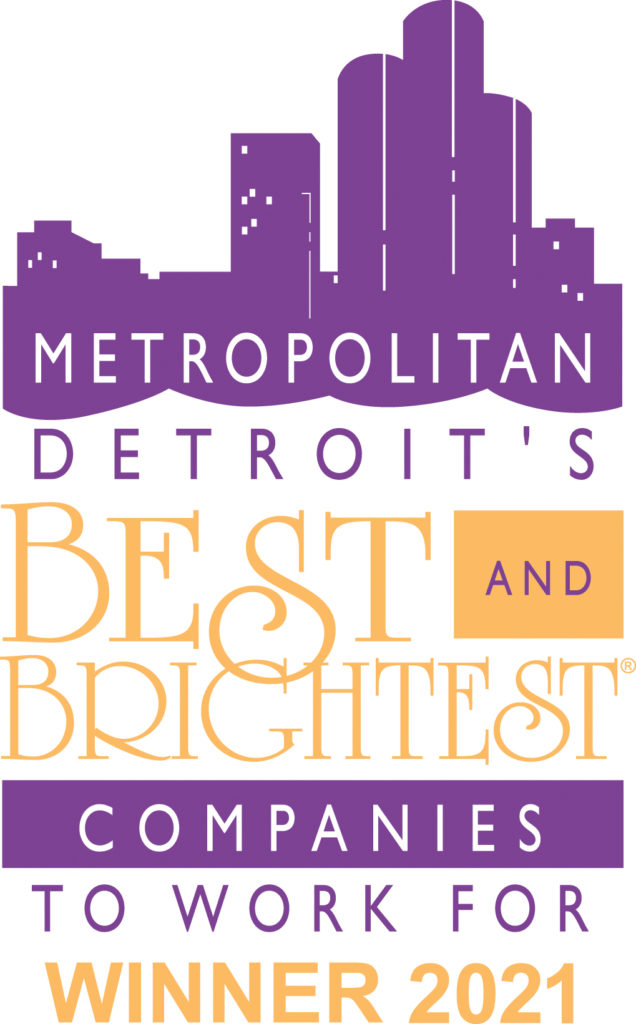 Metropolitan Detroit's Best and Brightest Companies to Work For Winner 2021 logo