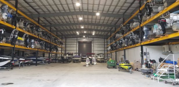 Inside view of renovated Skipper Bud's Cass Lake Marina