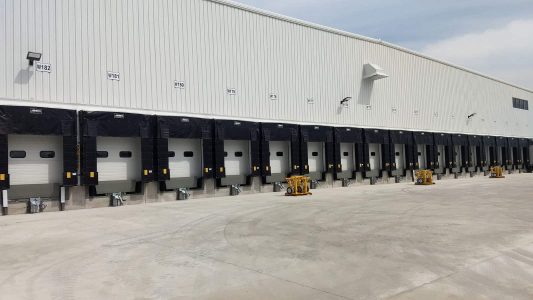 Exterior view of FCA Warren Truck Assembly Metering Facility