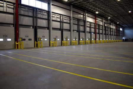 Interior view of FCA Warren Truck Assembly Metering Facility