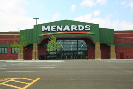 Roncelli built Menards in Wixom, Michigan