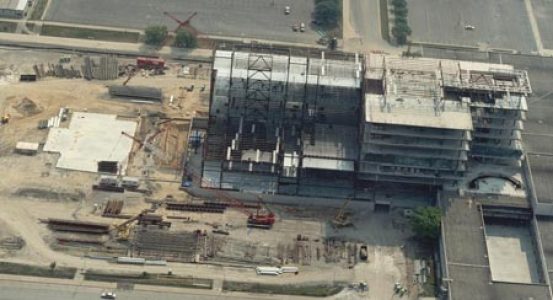 Construction of General Motors Corp Vehicle Engineering Center