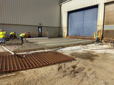 REP concrete work at Ford Motor Company