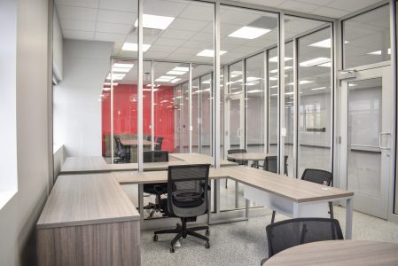 Universal Trucking office space, design-build by Roncelli, Inc.